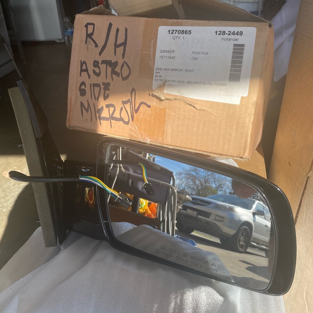Chevy Astro Side Mirror